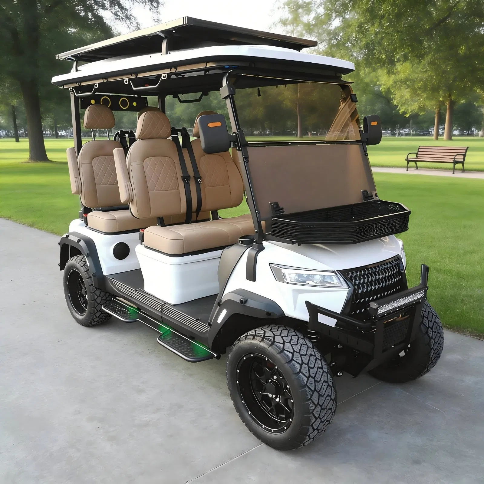 Multi-Purpose Electric Golf Cart Factory Supply for Hotel &amp; Resort Shuttle