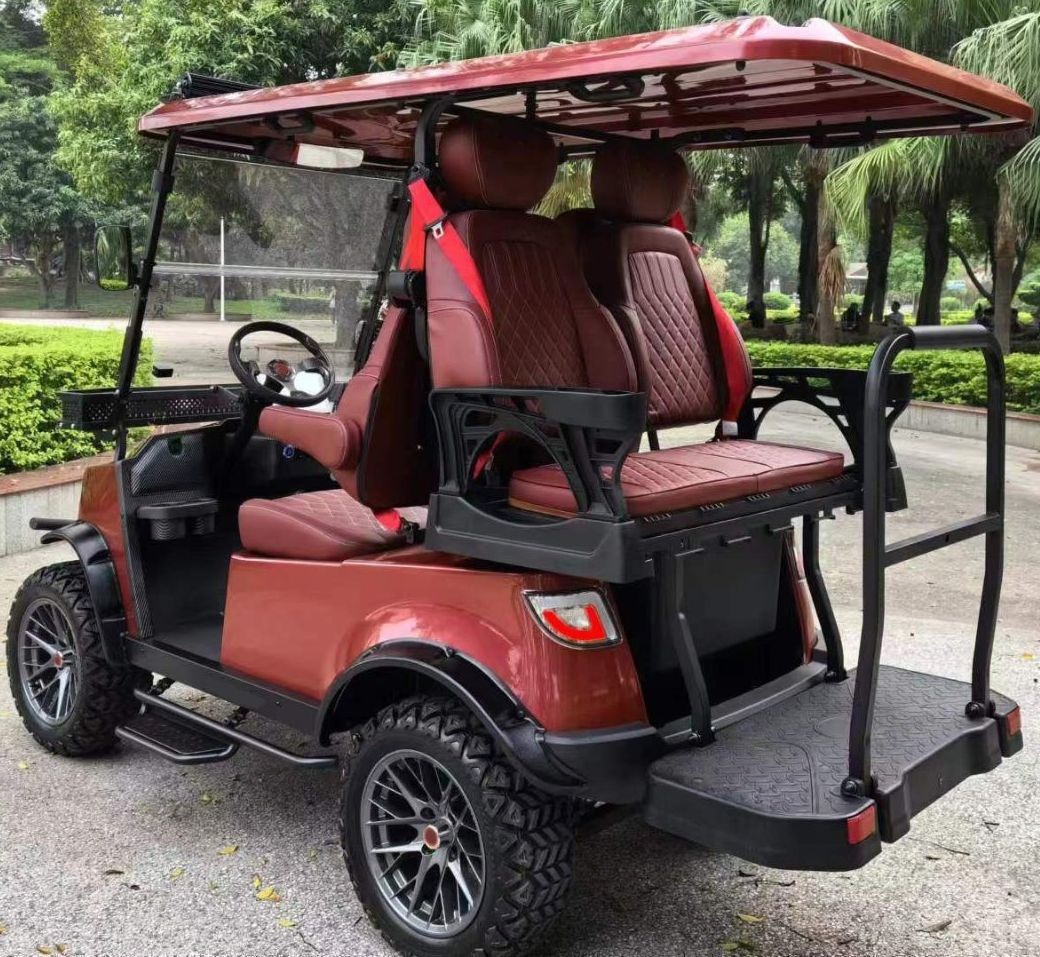 Electric 2+2 Seats Golf Buggy Solar Cart