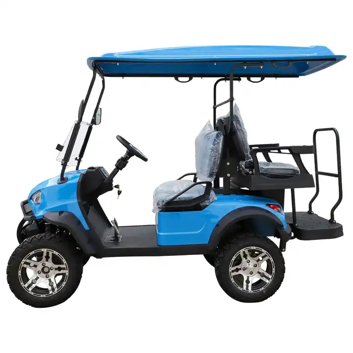 Chinese High Speed Lifted off Road Golf Carts 2+2 Seaters Electric Golf Carts