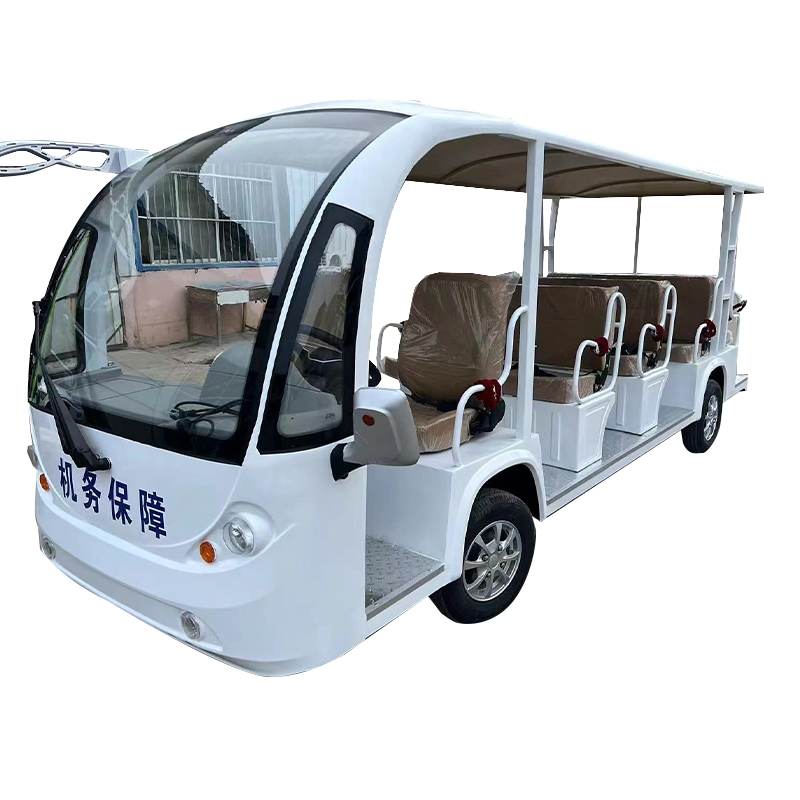 High Speed 72V Lithium Battery Mini Electric 11 Seats Sightseeing Bus Lifted Buggy Golf Cart Price