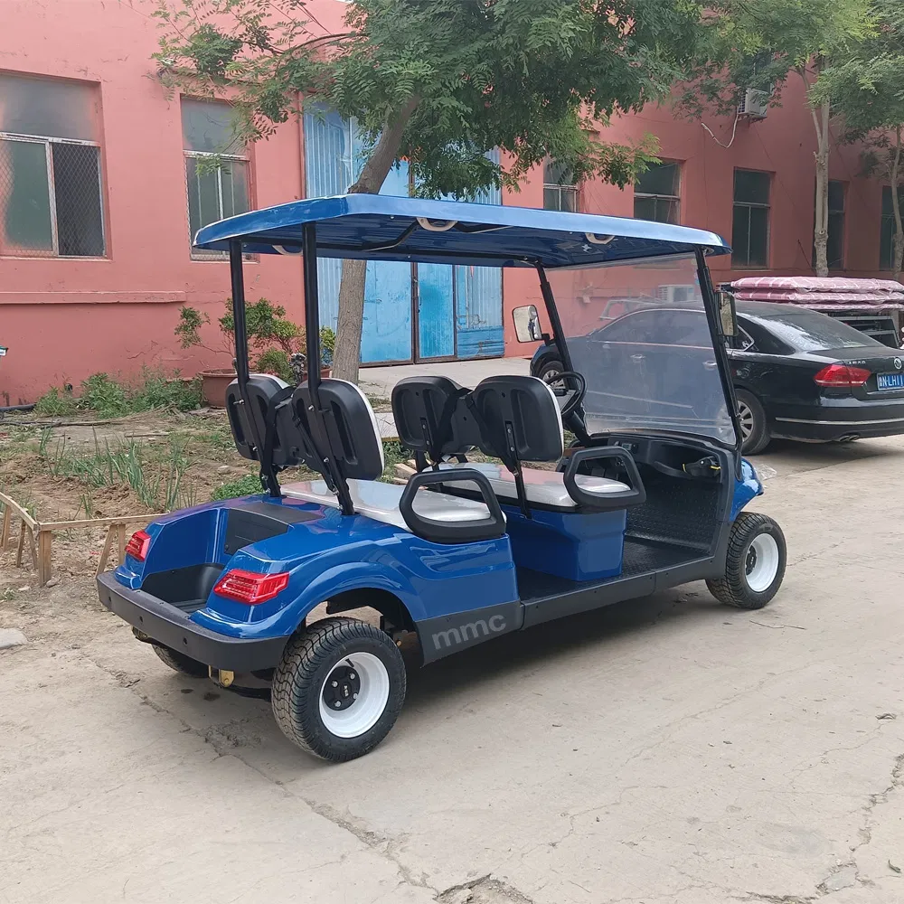 OEM/ODM 48V/60V/72V 2 4 6 8 Seater Electric Golf Car Lead Acid/Lithium Battery/Solar Panels Golf Carts