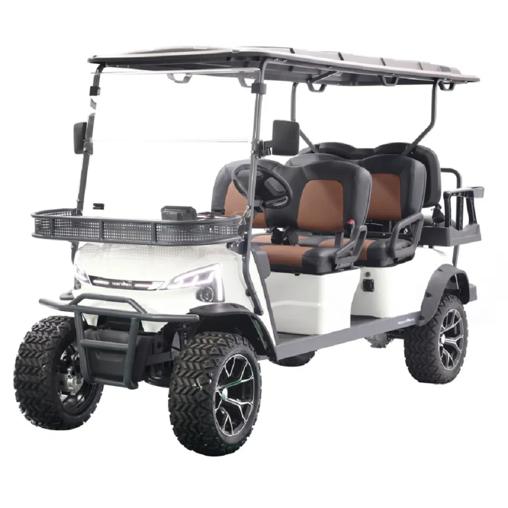 Electric Golf Cart Front View