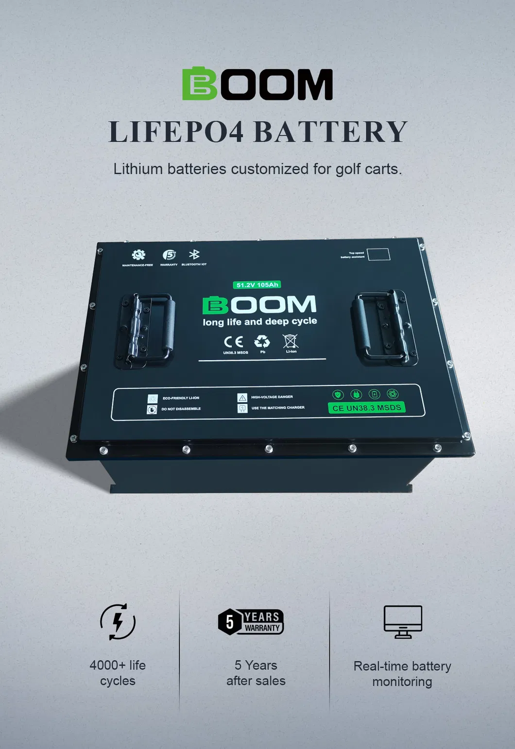 Electric Golf Cart View 3