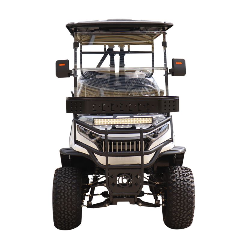Keyu Fast Shipping Four Seats Speed 40km/H Heavy-Duty Golf Cart 4kw