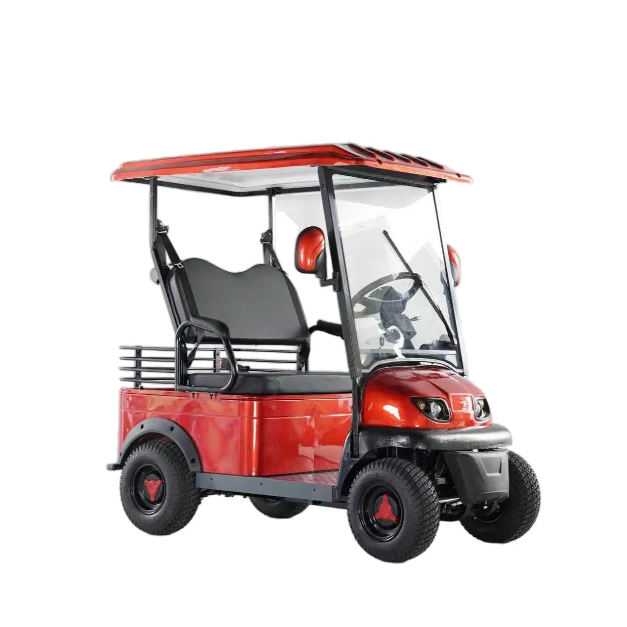Easy to Operate Quiet Operation Campus Commuting Construction Site Transport 2 Seater Golf Cart Electric Golf Cart