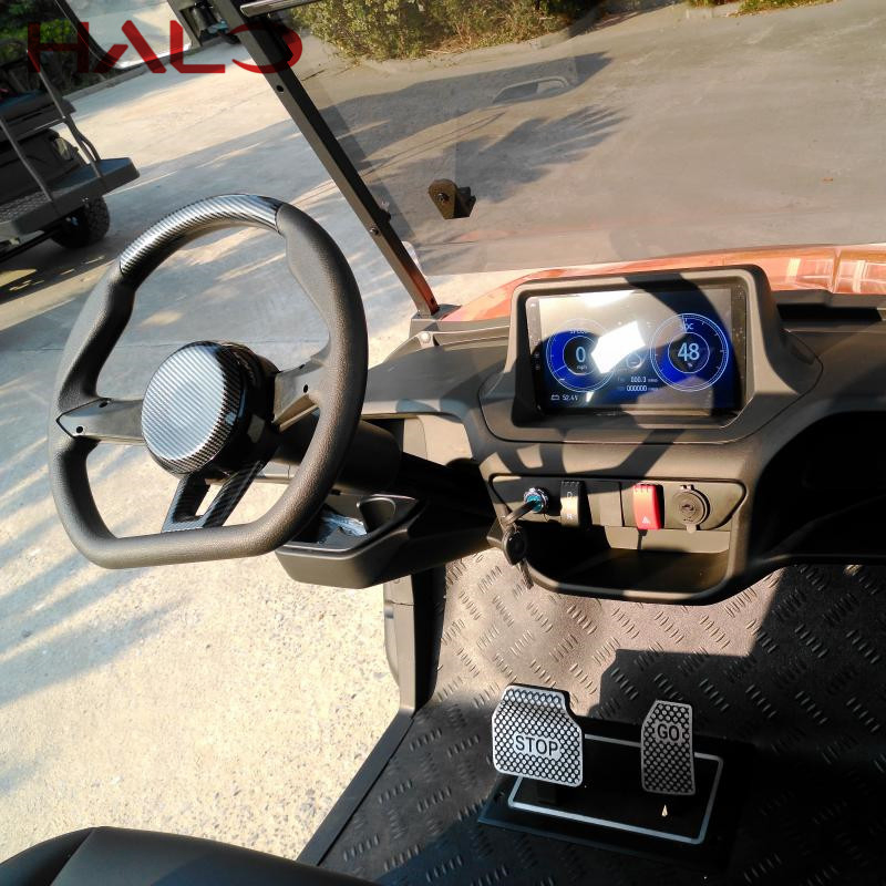 Golf Cart with 7.5kw Power for Steep Terrain and Long Hours
