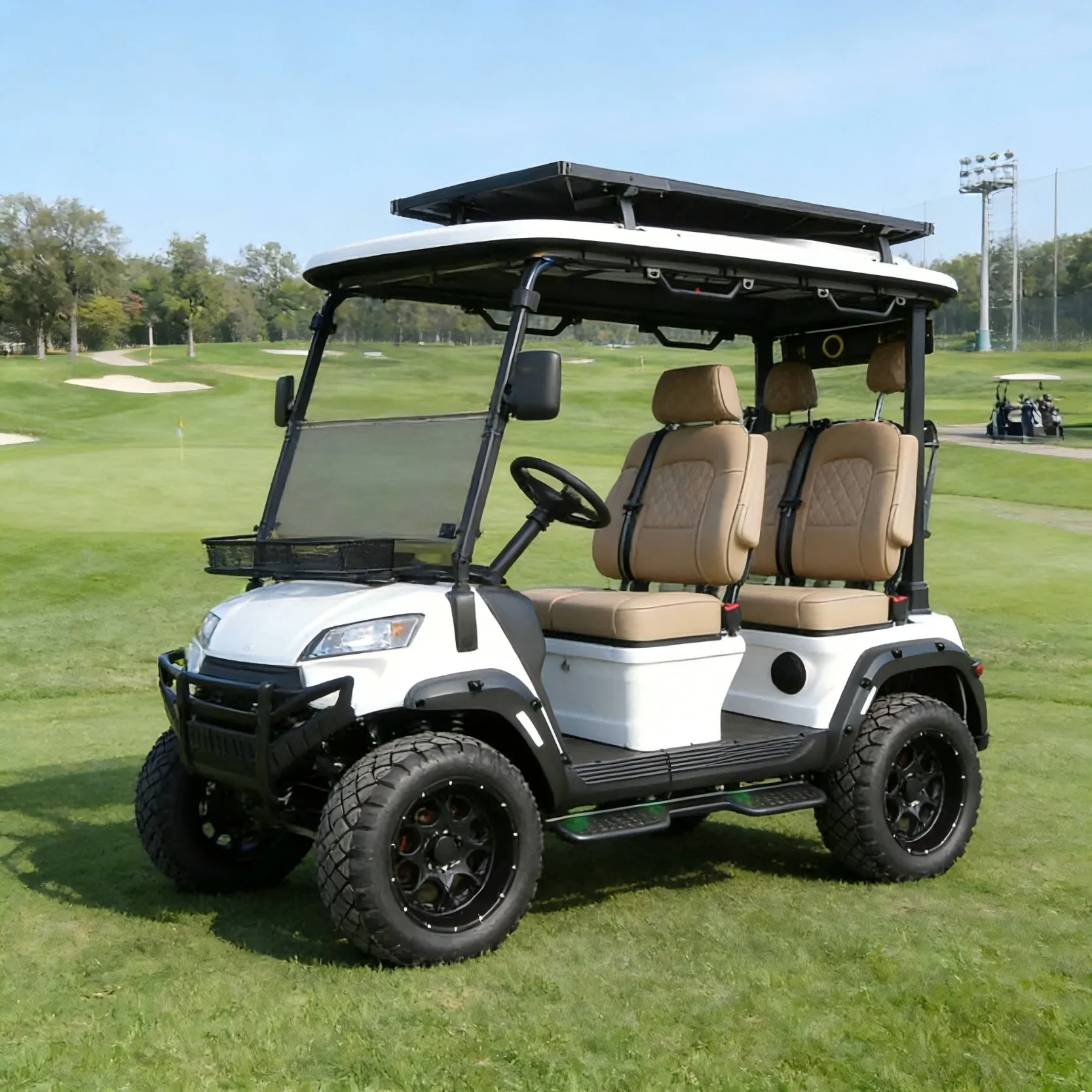 Multi-Purpose Electric Golf Cart Factory Supply for Hotel &amp; Resort Shuttle