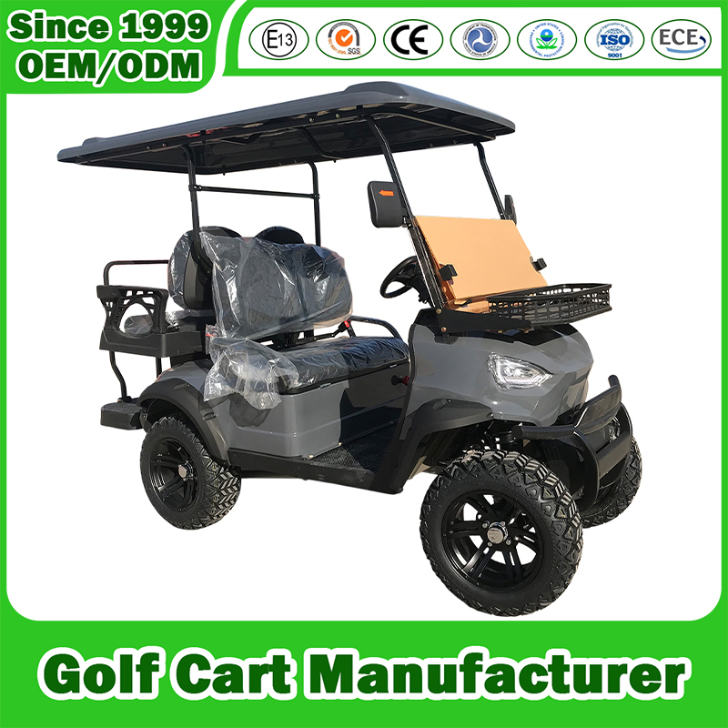 China Golf Cart Manufacturer 2/4/6/8 Seater/Seat Sightseening Hunting Offroad Club Car 48V 72V Utility Mini Legal Street Electric Lithium Golf Cart