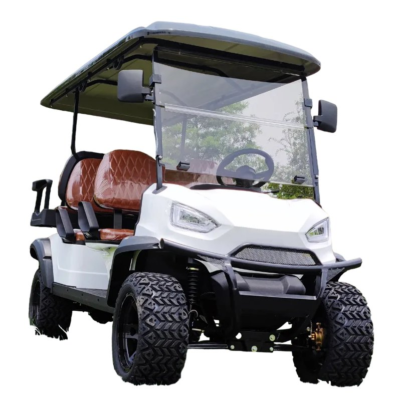 New Sightseeing RV Hotel Sales Department Real Estate Campus 5kw Electric Golf Cart