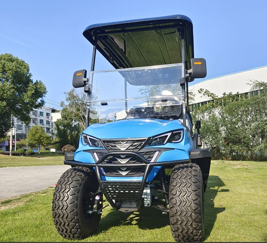 CE New Export Electric Cart Golf Course Club 2/4/6/8 Seater off-Road Sightseeing Car Solar Power Electric Golf Cart