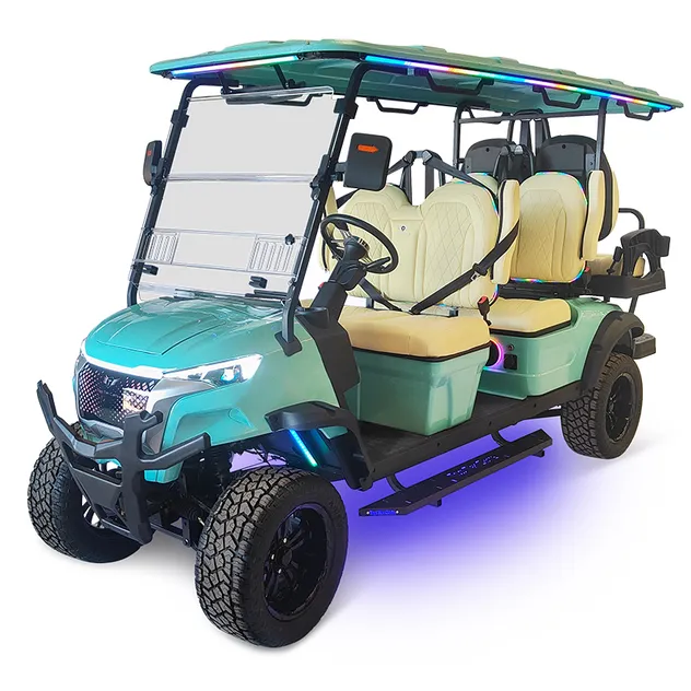 4 seats golf cart