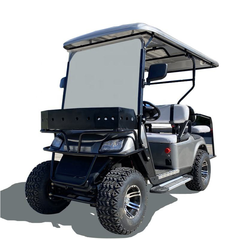 Hot Selling High Quality 4+2 Seater off Road Electric Golf Cart Mini Shuttle Bus in Hotel Airport Scenic Spot