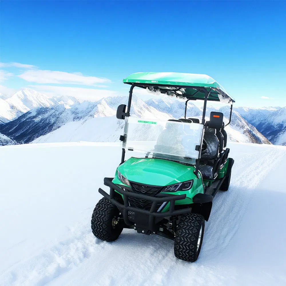 Brand New 6 Person Electric Golf Car 6 Seater Solar Golf Cart