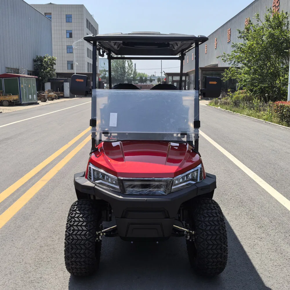 Reliable and Safe Braking 40km/H Max Speed 4 Seater Electric Golf Cart for High-End Resorts