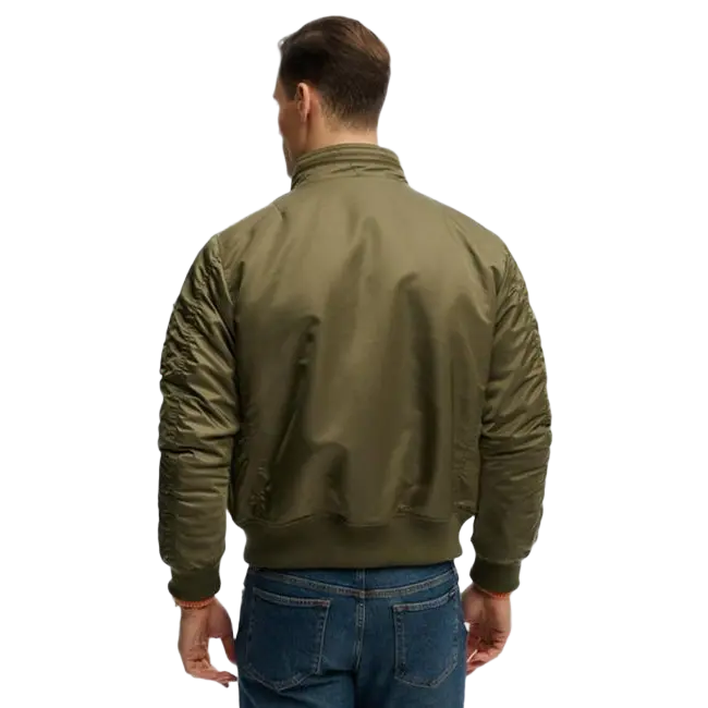 China OEM Men’s Nylon Pilot Bomber Jacket Factories, Factory