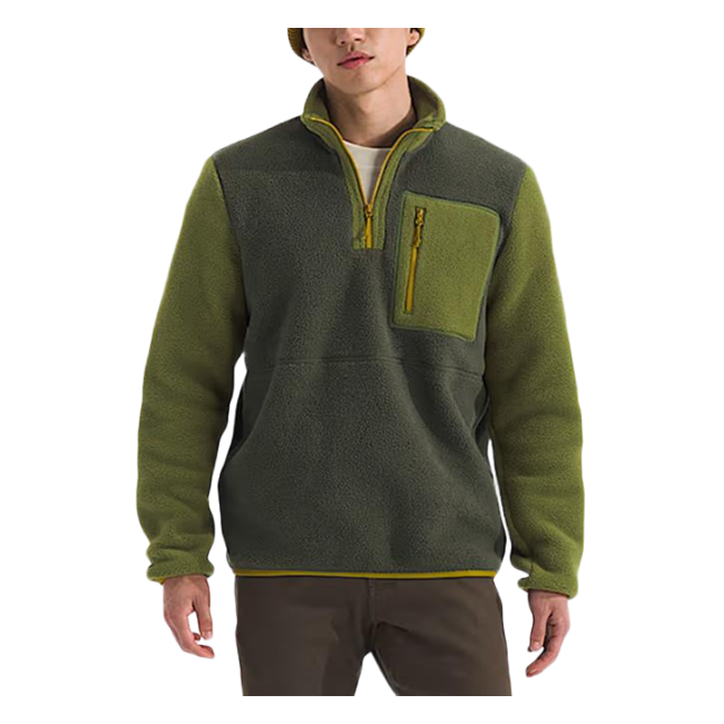 Custom Two-Tone Fleece Half-Zip Pullover