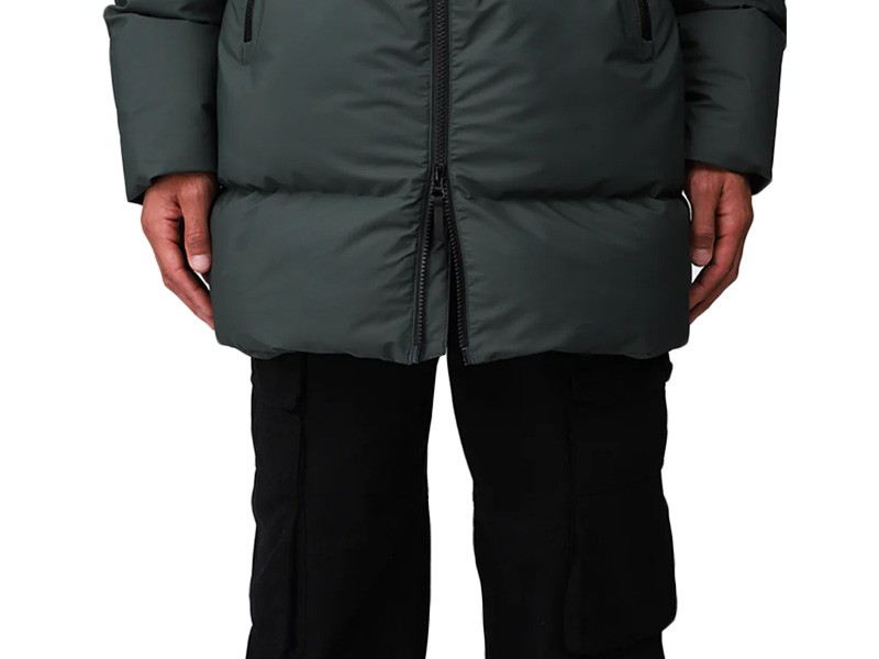 Custom Men's Mid-Length Hooded Puffer Jacket Manufacturer (5)