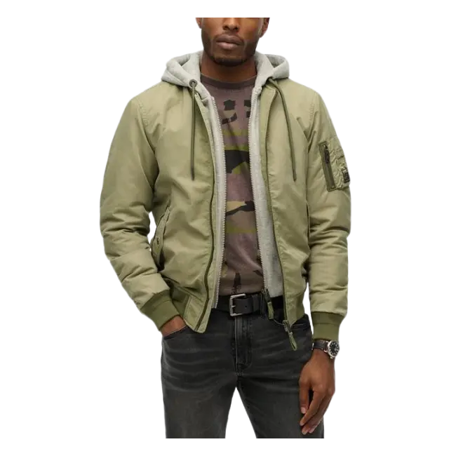 Custom Custom Hooded MA-1 Flight Bomber Jacket OEM Exporter, Exporters