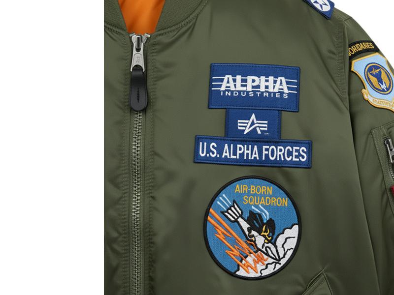 Custom High-Quality Embroidered Patches Bomber Jackets OEMODM Manufacturer (3)