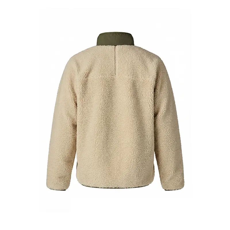 High-Quality Custom Men's Sherpa Fleece Jacket | ODM/OEM Manufacturer Factory, Suppliers