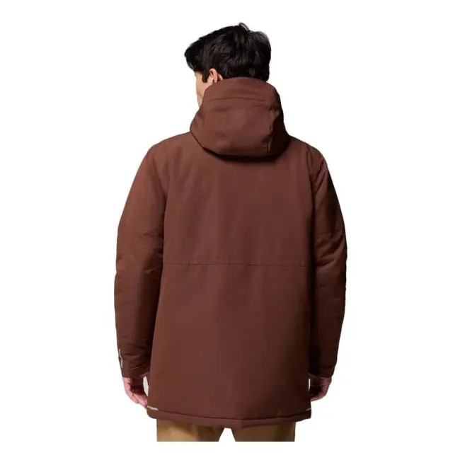 Custom Custom Men's Brown Multi-Pocket Hooded Parka Jacket Exporter, Supplier
