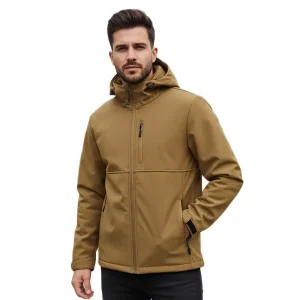 Custom Softshell Jacket with Hood Professional Outdoor Clothing