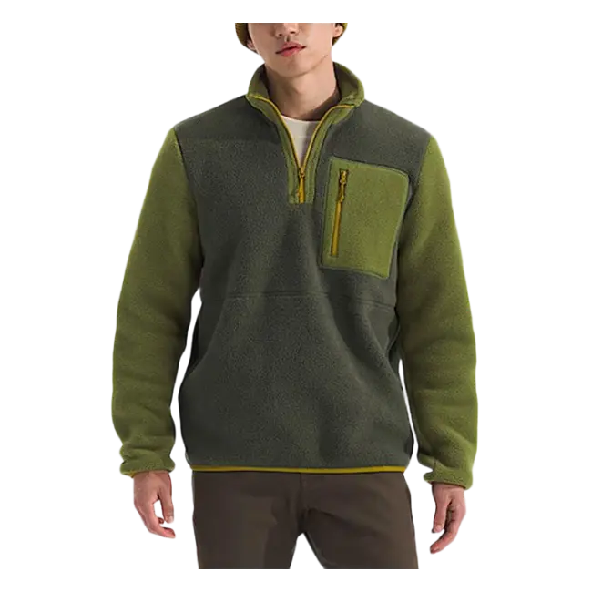 Custom Custom Two-Tone Fleece Half-Zip Pullover Manufacturer, Service