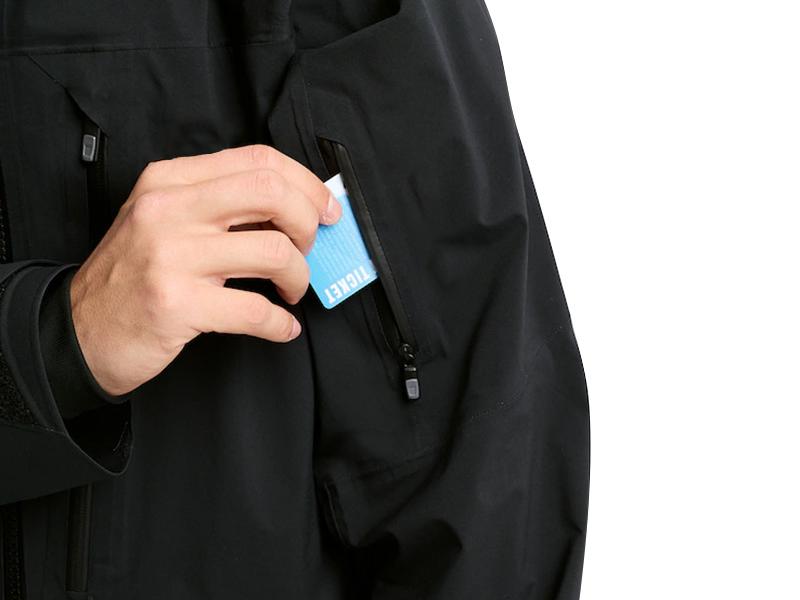 Underarm Ventilation Zippers