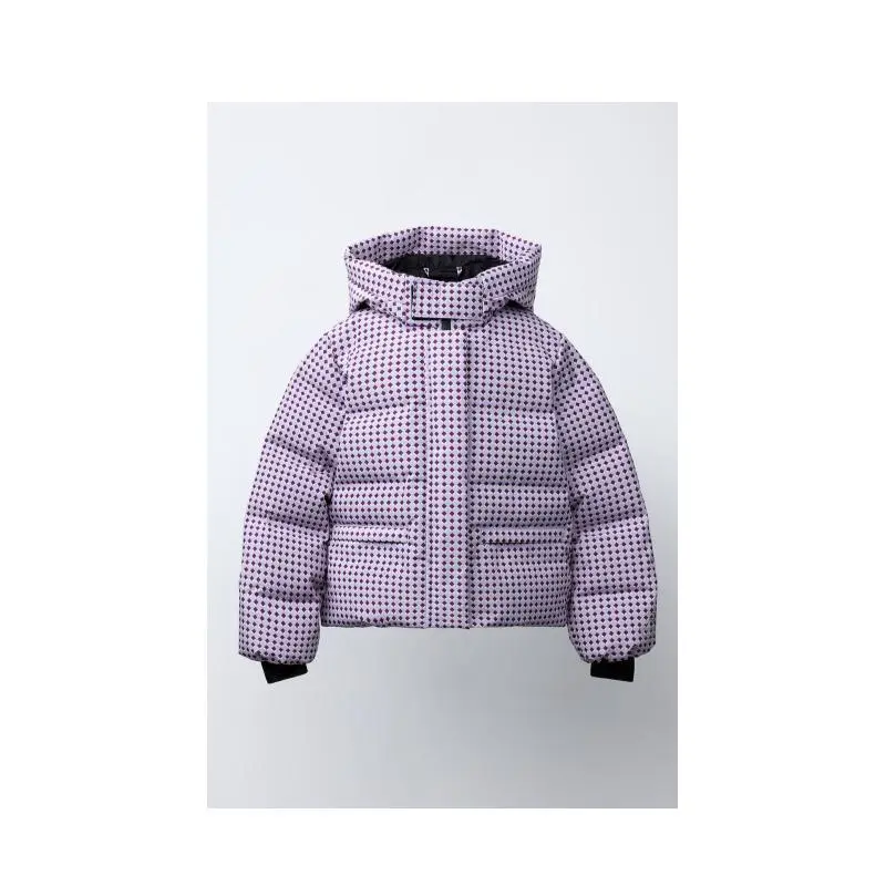 ODM Custom Women’s Printed Ski Jacket and Bib Pants Set Factories, Suppliers
