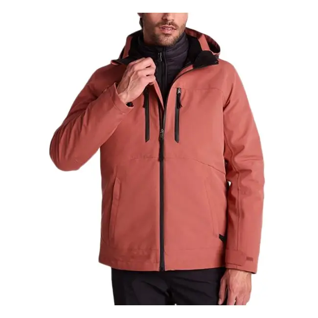 ODM Custom Men’s 3-in-1 Waterproof Jacket for Outdoor Brands Exporter, Factories