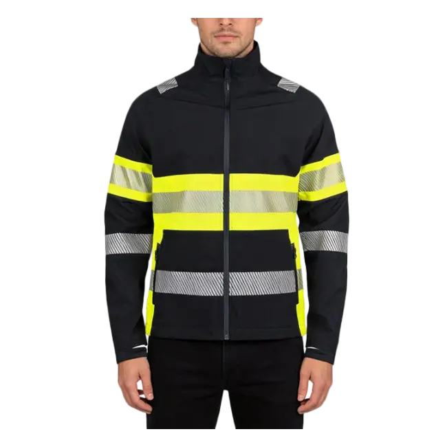 High-Quality Custom High Visibility Softshell Work Jacket Exporter, Factory