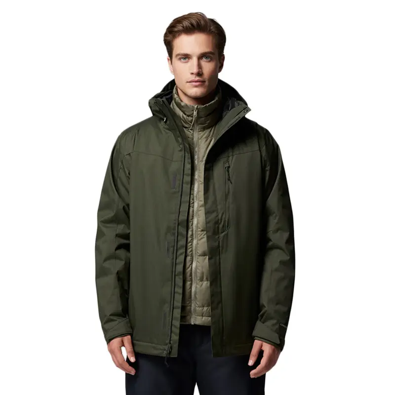 High-Quality 3 In 1 Down Jacket | Custom Outdoor Wear ODM/OEM Manufacturer Suppliers, Supplier