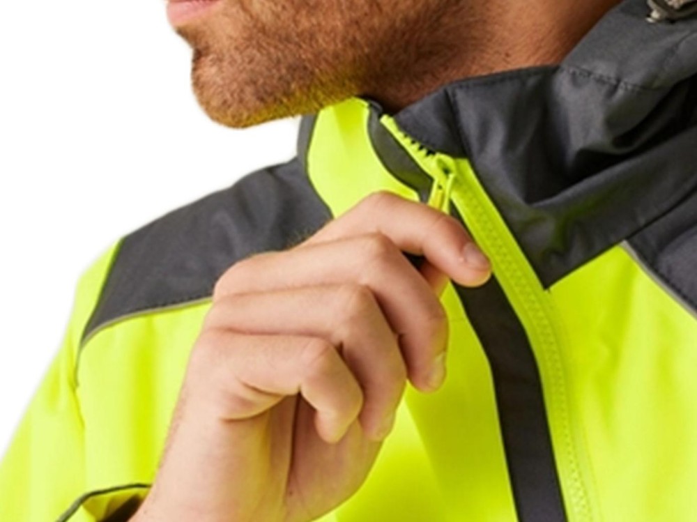 Durable Front Zipper & Reinforced Collar