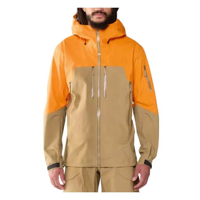 Custom Custom Color Block 3-Layer Ski Jacket Exporter, Manufacturers