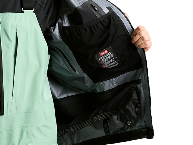 Zippered Chest Pocket
