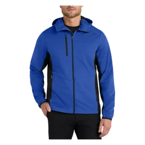 Custom Windproof Full-Zip Outdoor Sportswear Softshell Jacket