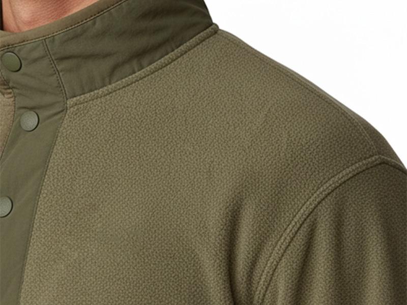 Custom Men's Fleece Pullover Jacket (3)