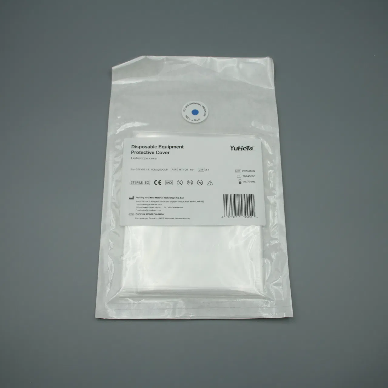 Hot Selling Non-Sterile Disposable Surgical Microscope Reinforced Endoscopic Drape for Medical Use