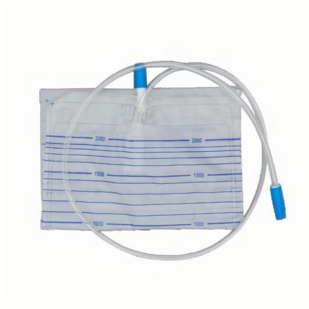 Medical Consumables Disposable 2000ml Locking Urine Bag