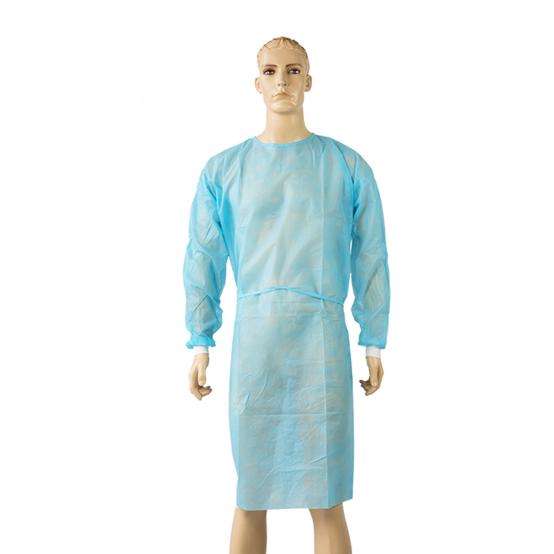 Comfortable Medical Nonwoven Disposable Protective Isolation Gowns for Infection Control