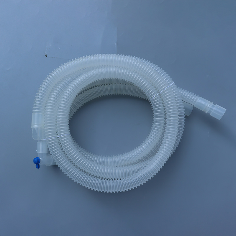 1.2m 1.5m 1.8m 2m Neonatal Ventilator Tubing Corrugated Anesthesia Breathing Circuit