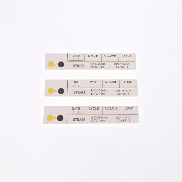 SJ Medical Infection Control Class 6 Steam Indicator Strip Medical Disposable Autoclave Eo Steam Sterilization Indicator Strips