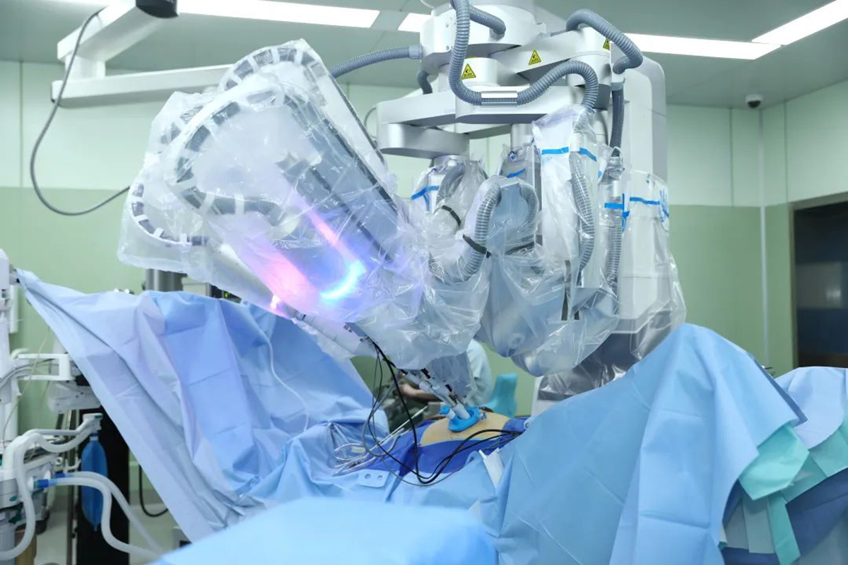 Davnici Xi Surgical Robot Arms Drape