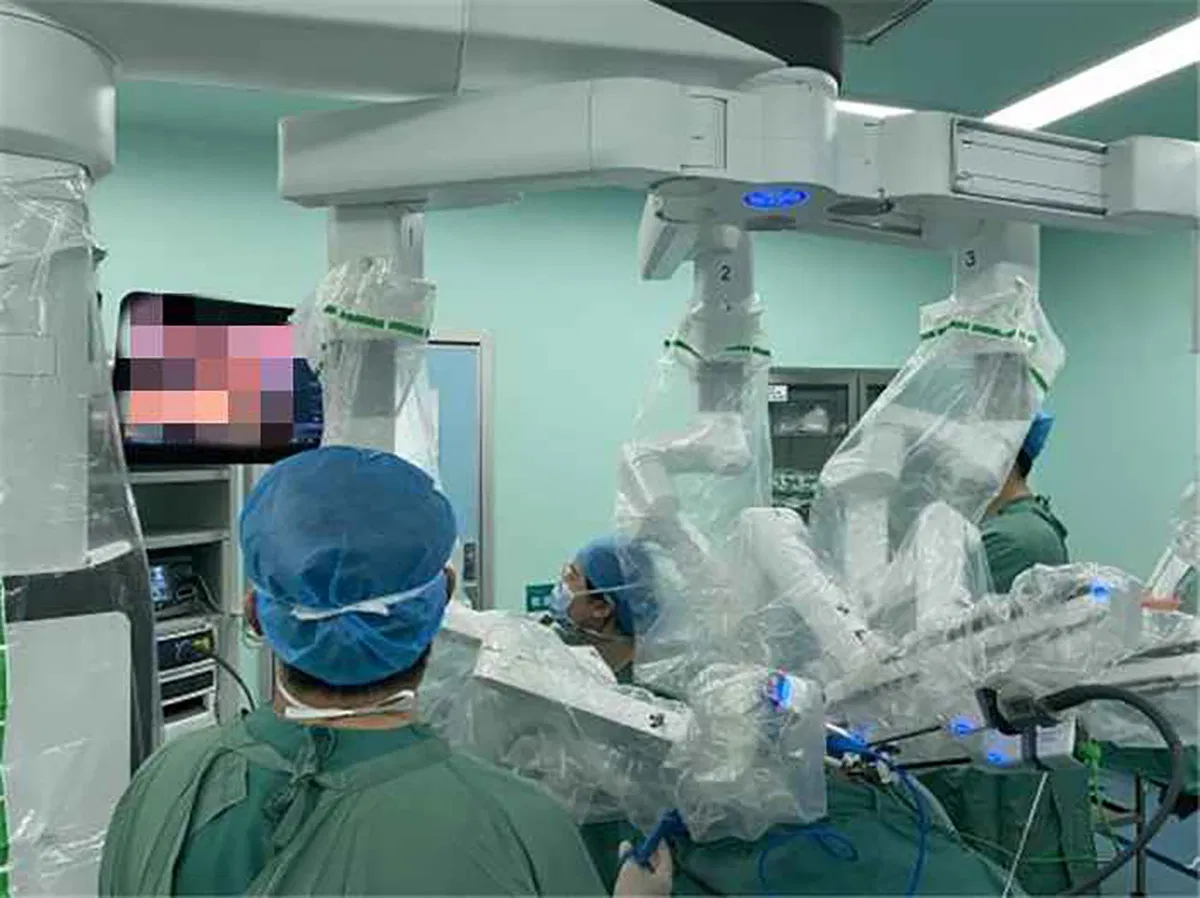 Davnici Xi Surgical Robot Arms Drape