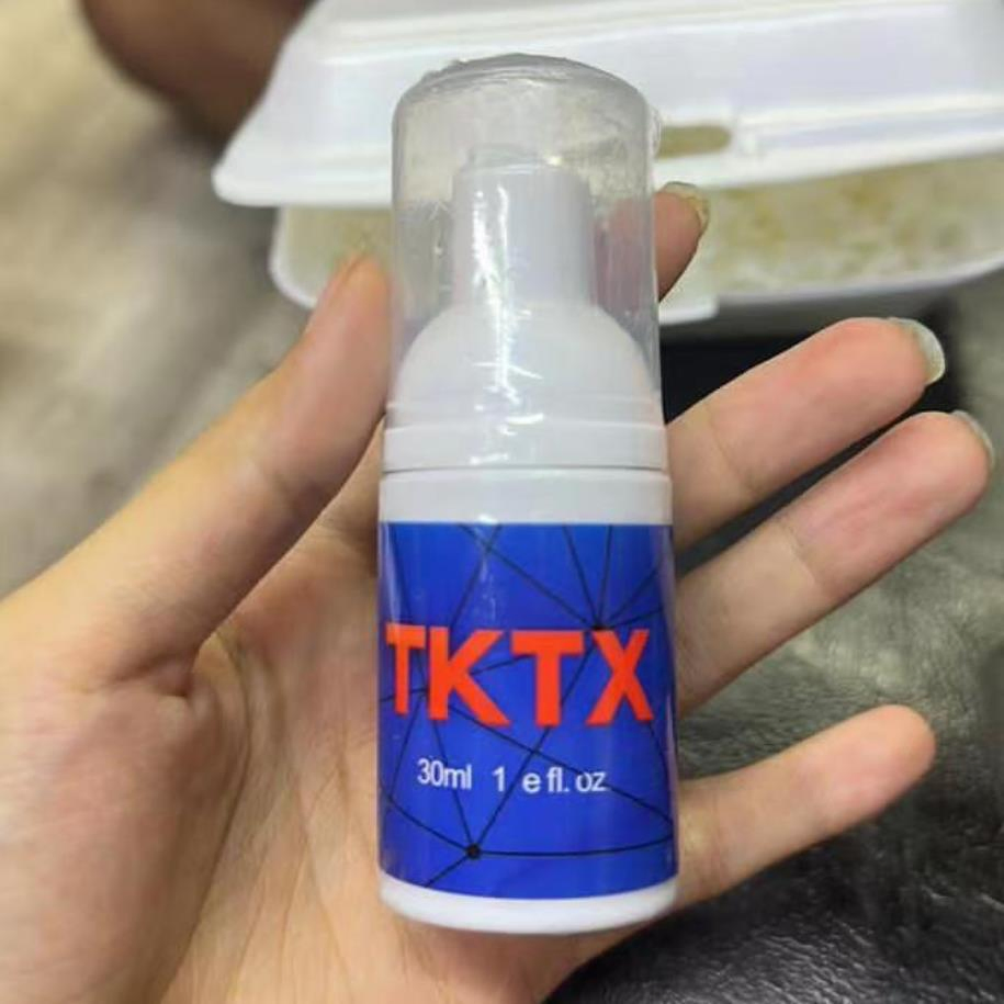 2024 New Tattoo Anesthetic Numbing Foam Spray Cream Microblading PCD Eyebrow Microneedling Mousse Tattoo Supply