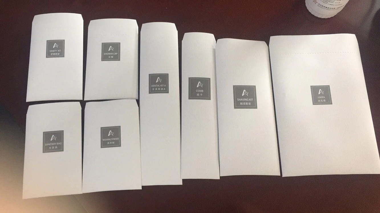 Stone Paper Packaging Hotel Supplies