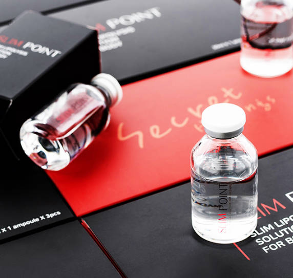 Slim Point Solution for Face &amp; Body - 30 Ml X 1 Vial (Vitamin B12) Lipolysis Injection for Fat Loss Solution
