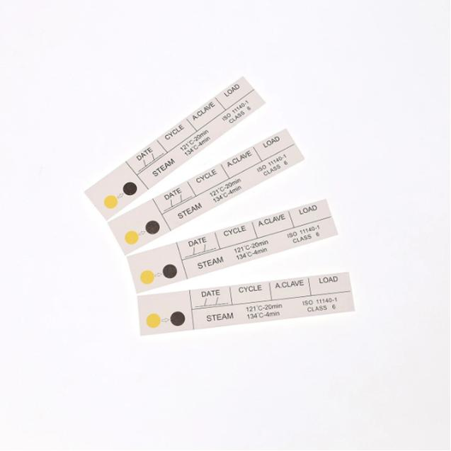 SJ Medical Infection Control Class 6 Steam Indicator Strip Medical Disposable Autoclave Eo Steam Sterilization Indicator Strips