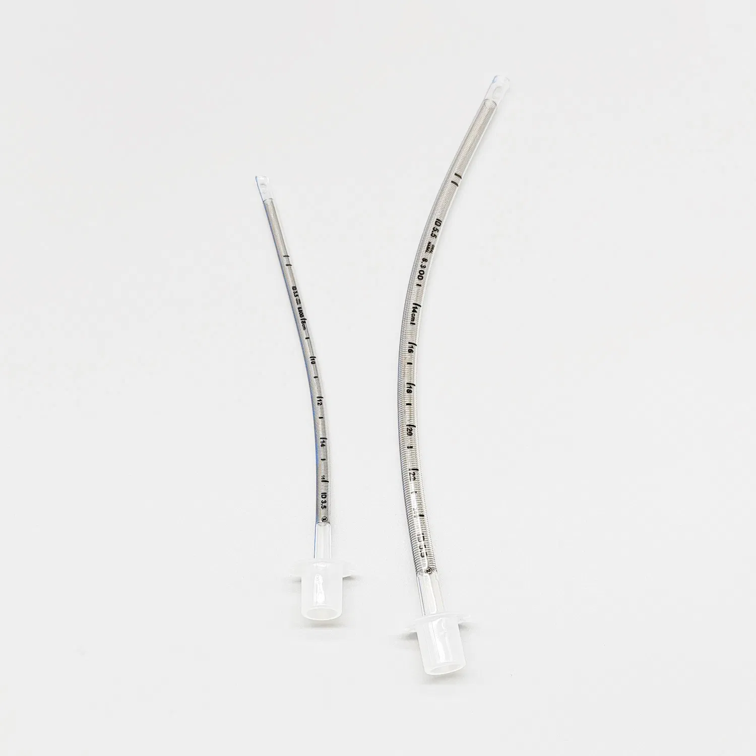Pediatric Reinforced Tracheal Tube PVC Without Cuff