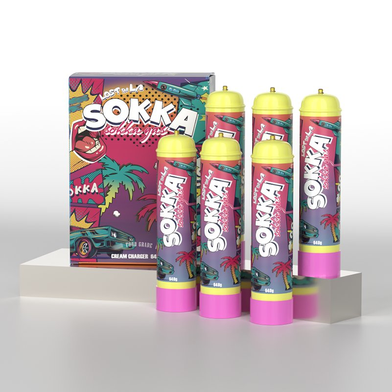 Sokka 640g Premium Gas Canister Custom Sizes and Packaging Bulk Pricing Factory Direct Supply